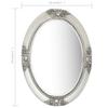 VidaXL Wall Mirror Baroque Style 50x70 Cm Silver 320354