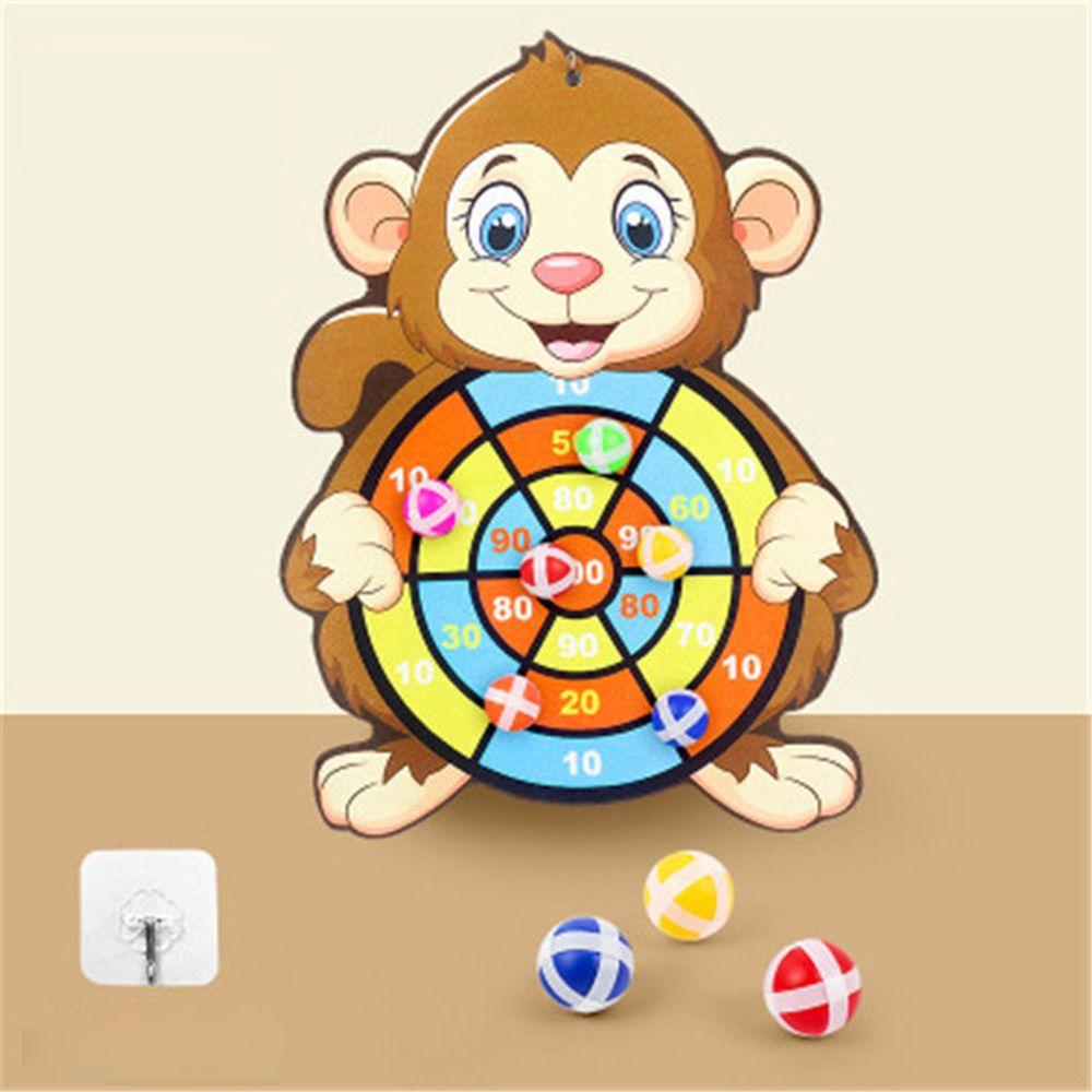 Toys Dartboard Game Children Sticky Ball Game Board Games With Sticky Ball Dartboard Sports