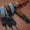 Adjustable Guitar Strap Ethnic Style Guitar Shoulder Belt Electric Guitar Belts Bass