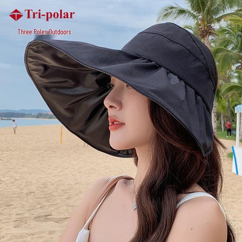 Tri-polar Double-Layer Visor Sun Hat TP6435