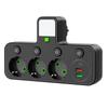 Multi-socket Power Strips Strip 3 Plugs USB Socket Electric Outlet Fast Charger Desktop Charging USB Electrical Adapter Socket