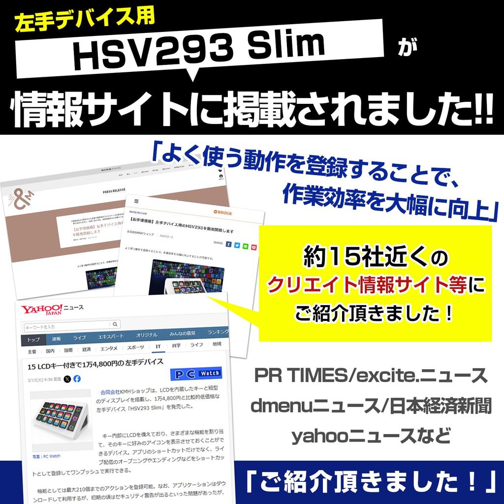 HSV293 Тонкие клавиши быстрого доступа 15 пользовательских клавиш Windows Twitch YouTube 10/macOS (черный)