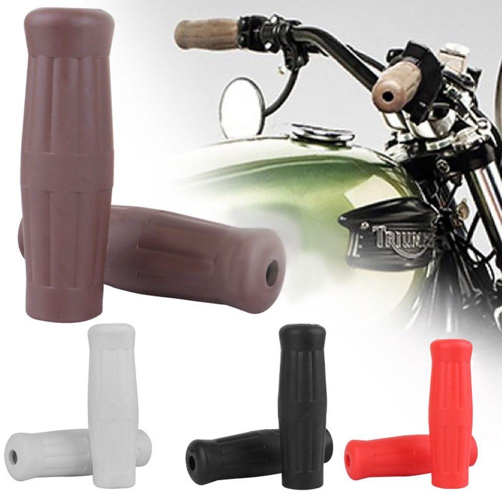 Non Slip Motorcycle Handlebar Rubber Hand Grip Bar Universal Motorcycles Grips Harley