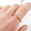 Twist Ring Shape Hand Jewelry Decorative Ornaments Gift Fashion Elegant Simple