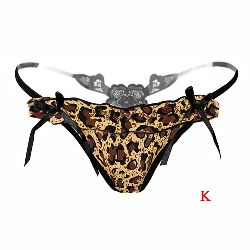Hot Young Girls Thong Embroidery Lace Hollow Massage Panties Underwear T-back Panties Lingerie