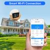 Новый портативный монитор качества воздуха в помещении 12 функций WiFi Термометр Гигрометр WiFi для приложения Tuya Smart 2,8-дюймовый цветной дисплей Многофункциональный прибор