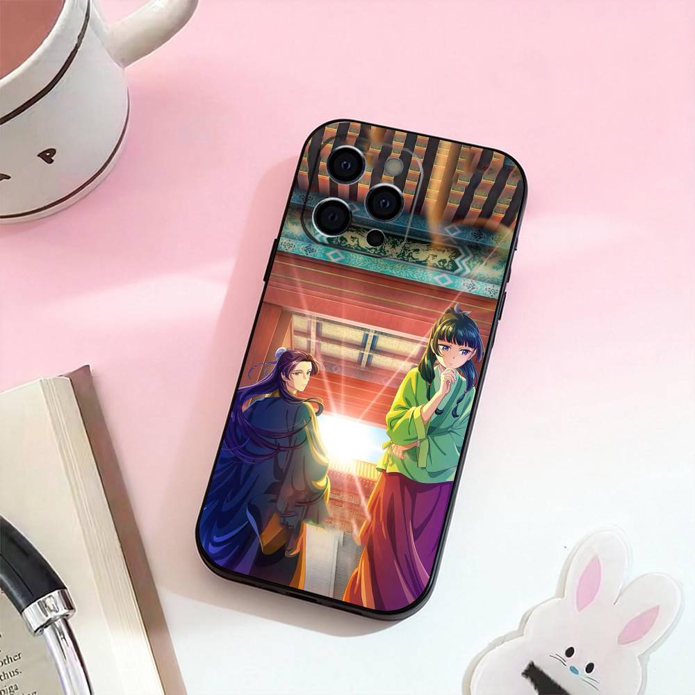 T-The A-Apothecary Diaries Maomao Phone Case Silicone Soft For IPhone 17,16,15,14,13,12,11,XS,Plus Pro Max