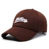 Breathable Baseball Hat Letter Embroidery Duck Tongue Cap Fashion Duckbill Cap  Women Men