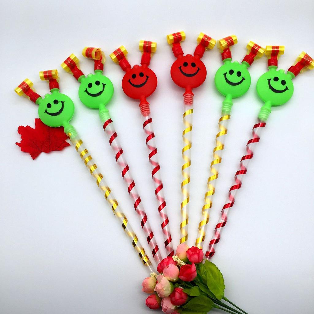 Plastic Three-Section Large Telescopic Horn 60cm Vuvuzela Fan Horn World Cup Cheering Horn Street Stall Goods