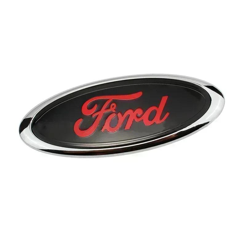 for Ford Fiesta Ranger Focus Explorer Fusion F150 F250 Escape Bronco Mondeo Transit ABS Car Body Trunk Hood Badge Decals Sticker