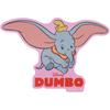 Наклейка с персонажем Дамбо из мультфильма «Маленькая планета» Disney 10 см x 10 см Водонепроницаемый винил