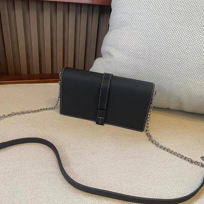 / Новый кожаный кошелек с длинным шнурком и цветной цепочкой, женский кошелек из натуральной кожи, универсальный кожаный кошелек