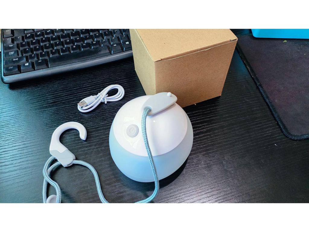 Retro USB Charging Multi-Functional LED Camping Lantern with Silicone Design