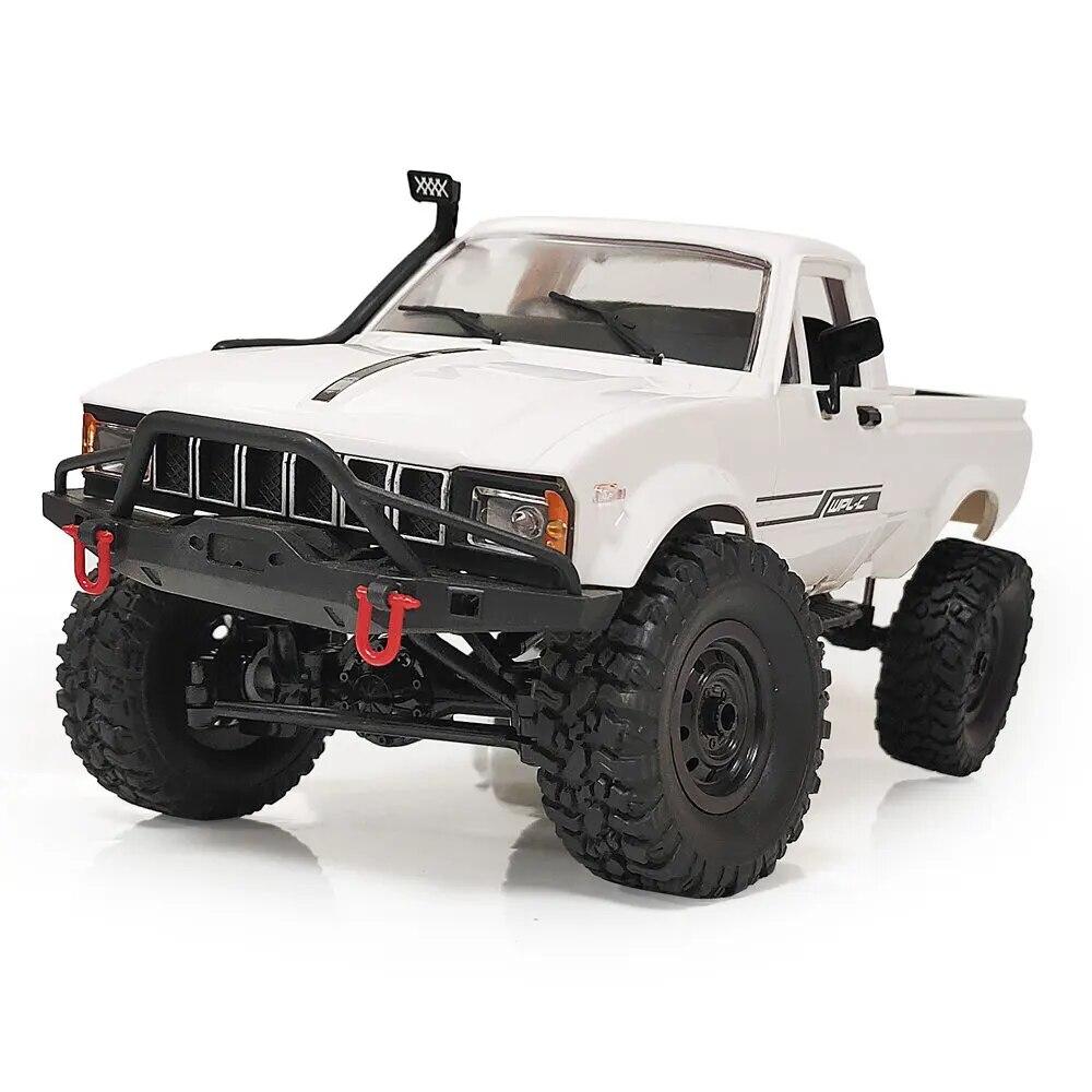 WPL C24 RC Автомобиль Гусеничный 2,4G Радиоуправляемый Автомобиль 4WD Внедорожный Грузовик Мощные Автомобили RTR Радиоуправляемый Дрифт Автомобиль Детские Игрушки Для Мальчиков