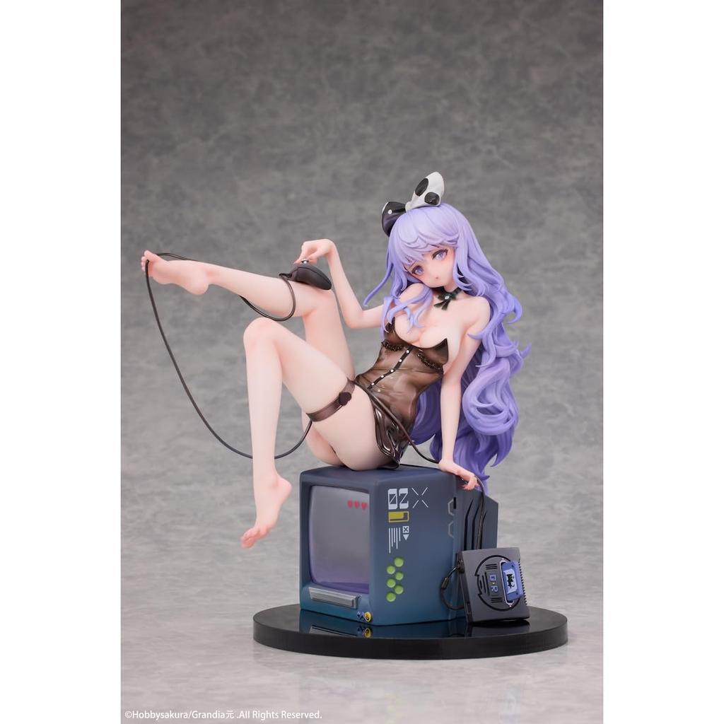 Hobby Sakura Game Girl Illustration by Grandia Scale Painted PVC and ABS Approximately 210mm Tall Gen, 1/6 Figure, (including Base)