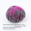 25g/ball Multi Colored Mahe Yarn Knitted Sweater Scarf Hat Doll Gradient Hand Dyed Mohar Yarn Handmade DIY Knitted Scarf and Hat
