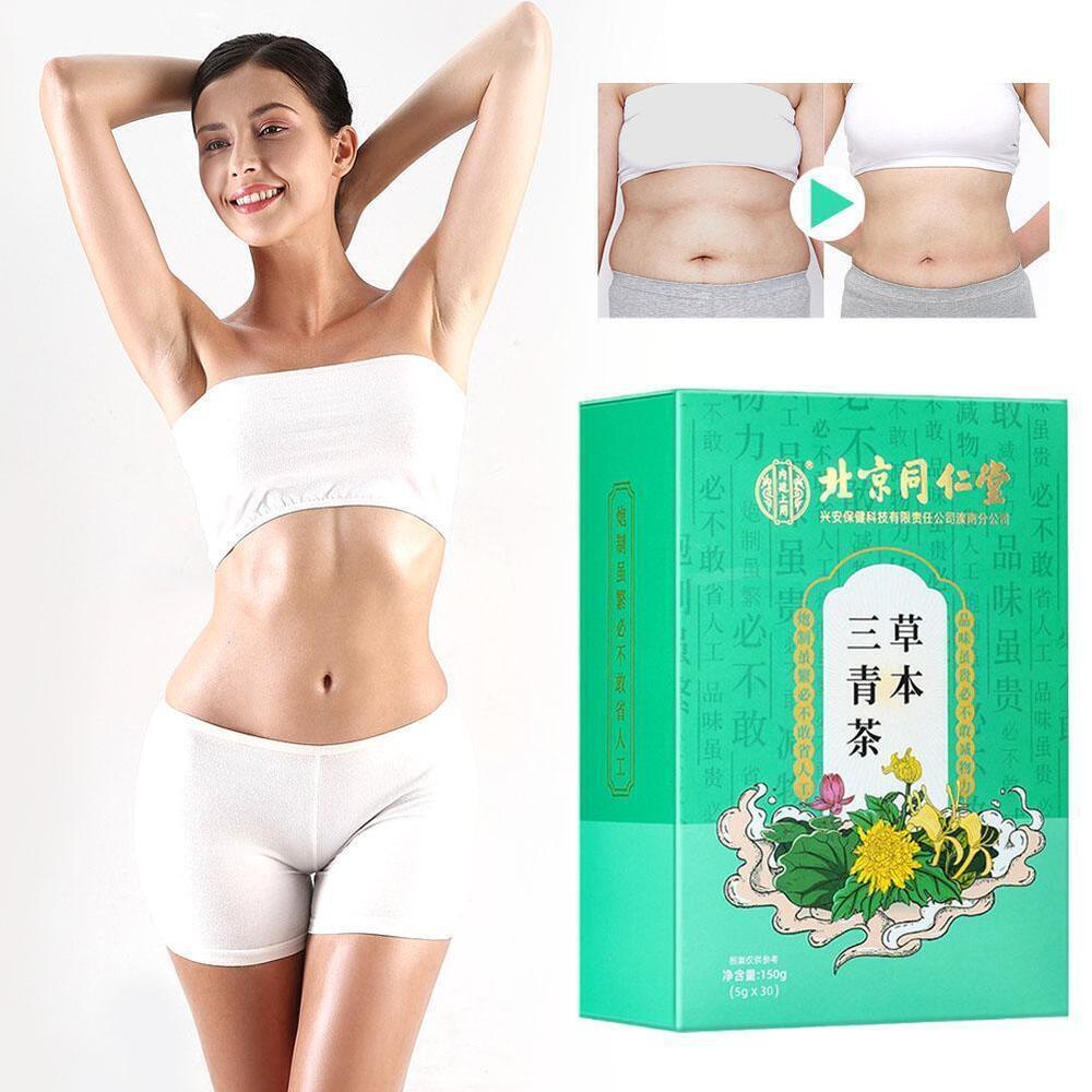 Herbal Three Green Tea Защита печени для ежедневного питания травяной чай 150 г
