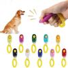 Portable Dog Clicker Toys Plastic Dog Whistle Dog Training Tools Pet Trainer Stop Barking Exercise