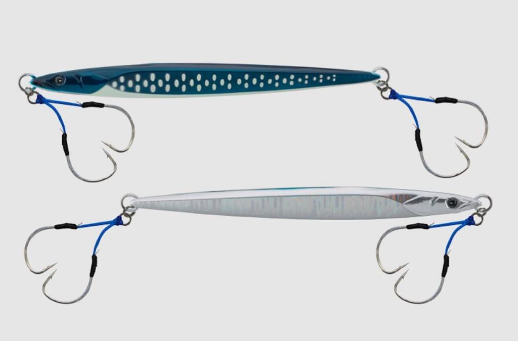 Jackall Metal Jig Bambluz Semi Long Sakuramasu 120 Grams Jinbe Glow (3811)