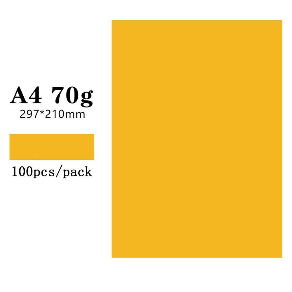 Бумага для поделок и печати разных цветов А4 Бумага для копирования Двусторонняя бумага для оригами Украшения для поделок
