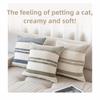 Textured Design Boho Throw Pillow Covers 18x18 Inch Textured Striped Cushion Case  Living Room