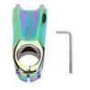 Cycle Stem Aluminum Alloy Hollowed 20 Degrees  Mountain Cycle Handlebar Stem 31.8mm Diameter 80mm Colorful