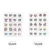 Cartoon Halloween Face Tattoo Disposable Halloween Bat Face Stickers  Enhance Atmosphere