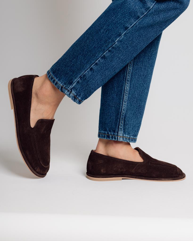 Suede Shoes Krula 38100 36 Brown