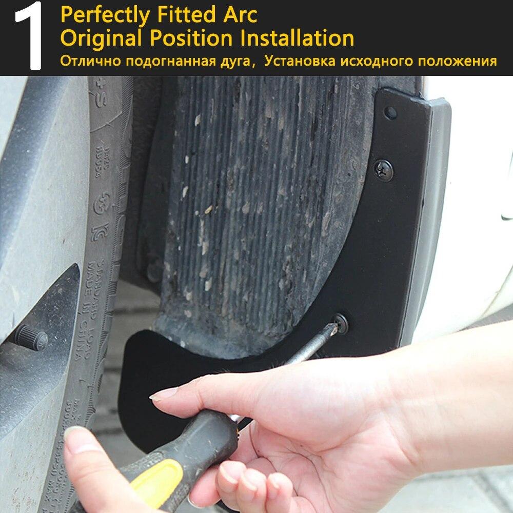 For VW Volkswagen Passat B8 2015 2016 2017 2018 Mudguards Mudflap Fender Mud Flaps Splash Guards Front Car Accessories