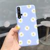 Чехол для Huawei Nova 5T Красивая Девушка Цветок Чехол для Телефона Для Huawei Nova5T YAL-L21 Мягкий Силикон Ударопрочная Задняя Крышка Бампер