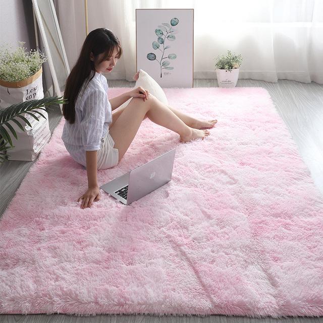 Большой ковер в скандинавском стиле для гостиной, мягкие и пушистые коврики для спальни, ковры для детской комнаты, гостиной, нескользящий коврик для дома, ванной комнаты