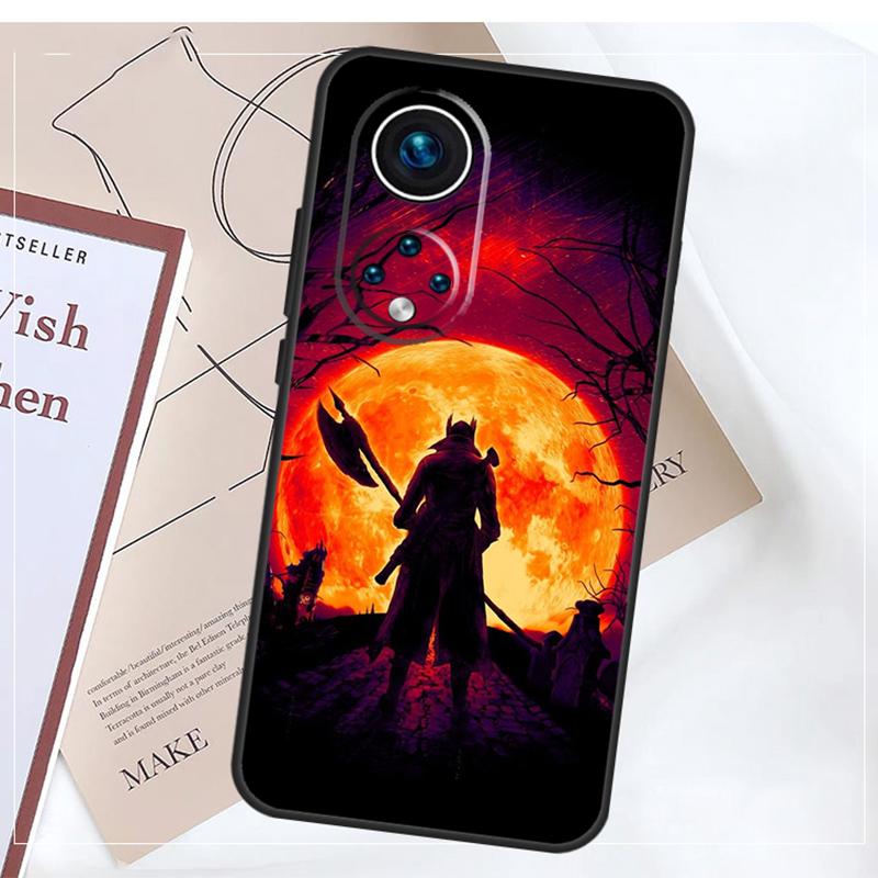 Игровой чехол Bloodborne для Honor Magic 5 6 7 8 Pro X9a X9b X9c X9d X8b X8c Win RT 50 70 90 200 400 Lite