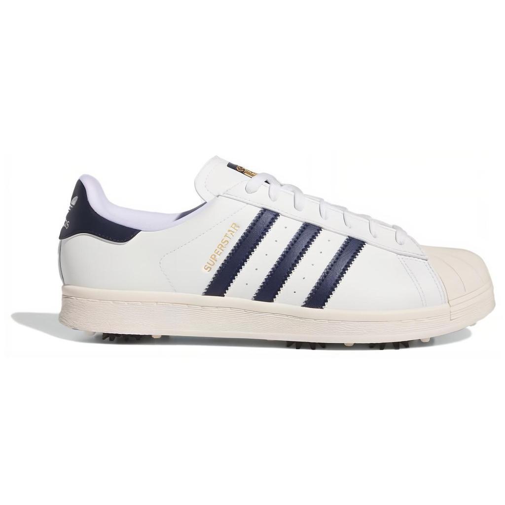 adidas Белые университетские темно-белые кроссовки унисекс Superstar Golf Cloud ID5003