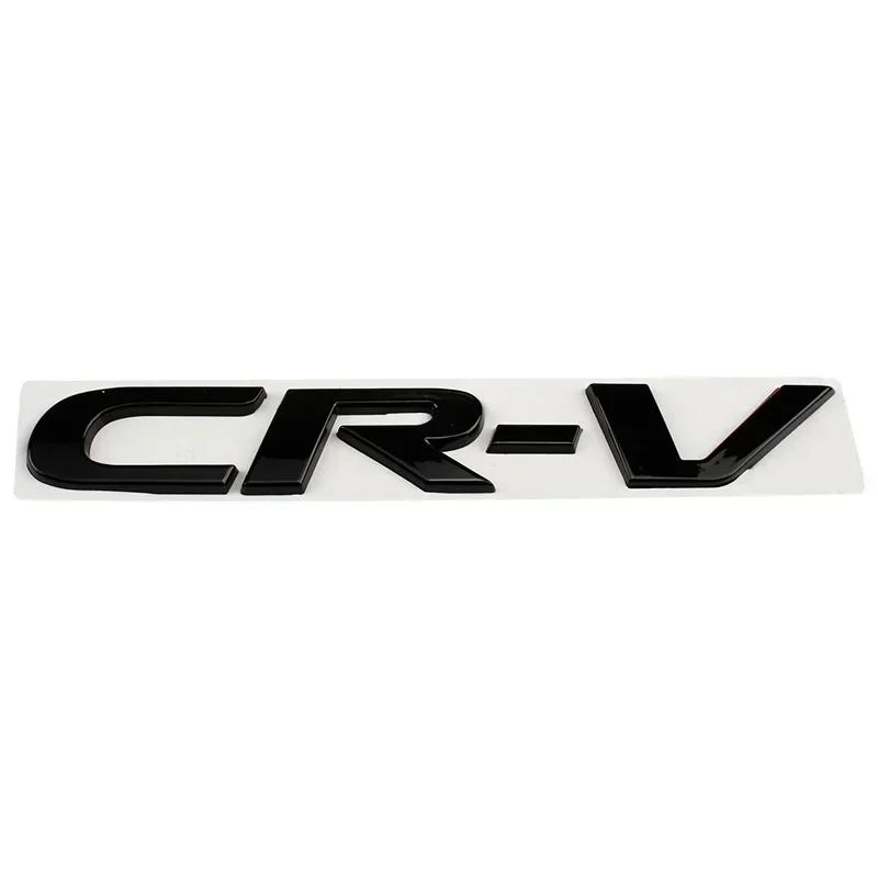 IQOH9 18.7cm Metal Car Stickers Side Fender Badge Styling for Honda CR-V Logo 2023 2017 2011 Rear Tailgate Emblem Decals Accessories
