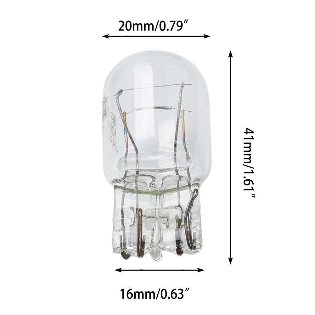 Brake Tail Light Bulbs 10PCS 4300K Halogen Indicators