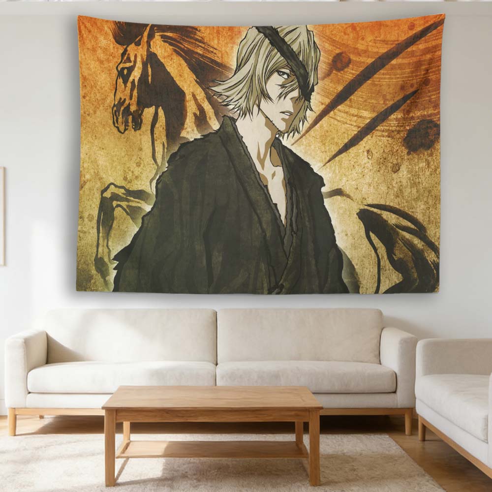B-Bleach U-Урахара Киске Большой Гобелен, Большой Настенный Гобелен, Крутые Предметы Декора Комнаты Для Спальни Общежития