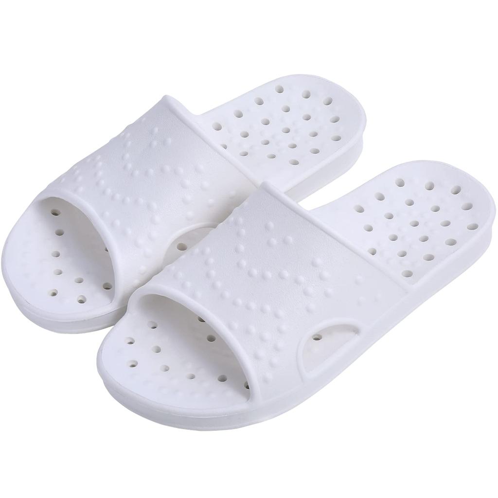 Fashion Crestar Women's Summer Shower Shoes Fashion Open Toe Quick Drying Slippers With Arch Support Light Beach Sandal With Drain Holes