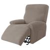 Jacquard Recliner Sofa Cover Armchair Case Sofa Cover Anti-Dust Non-Slip Lazy Boy Chair Cover Solid Color Universal Seat Cover