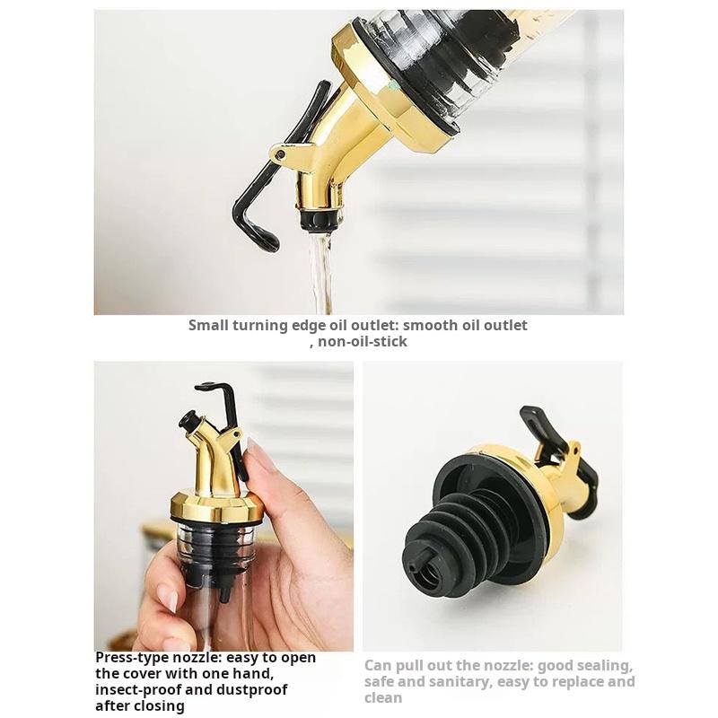 Горячая Распродажа Аксессуары для Диспенсеров Домашняя Жизнь Полезная Пробка Колпачок Насадка Масло Бутылка Рот Масло Носики Кухонный Инструмент Экономичный Новый Пробка Для Бутылки 1 ШТ.