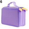 Large Capacity 3 Layer 52 Holes Student Pen Pencil Storage Zipper Case Holder
