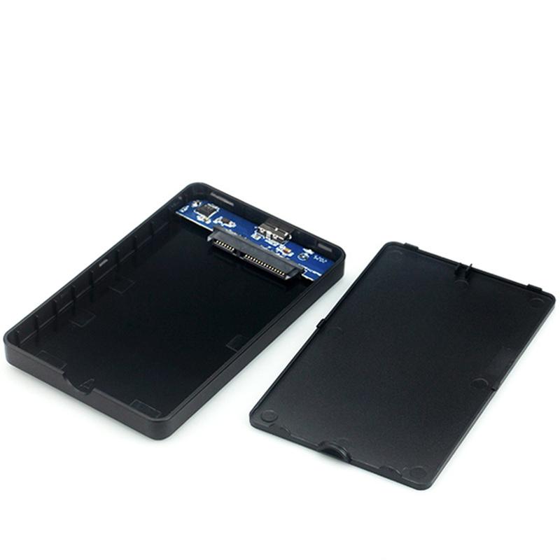 USB 3,0 до 2,5-дюймовый чехол для жесткого диска SATA HDD SSD корпус 5 Гбит/с внешний жесткий диск для ПК, ноутбука, смартфона, ПК, ноутбука
