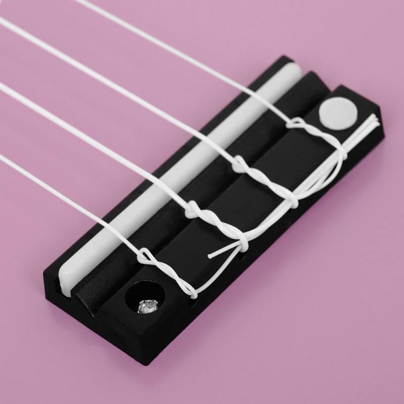 21-дюймовая цветная акустическая гавайская гитара сопрано, комплект укелеле из липы с сумкой для переноски, ремешок для уке для начинающих, детей