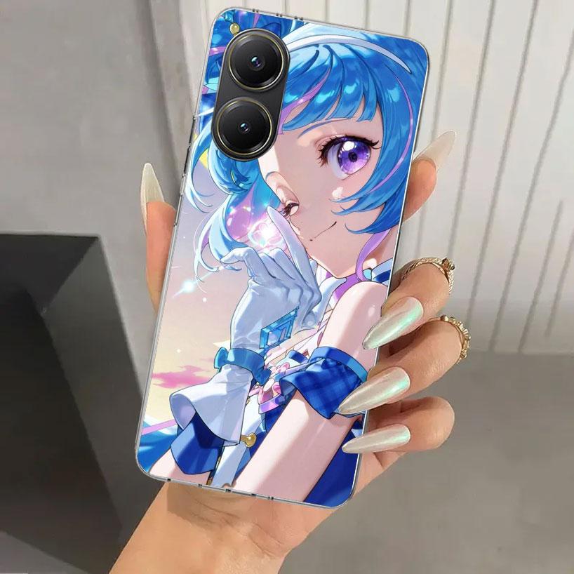 Чехол для телефона Pretty Cure Anime для Xiaomi Poco X5 X6 X7 Pro F7 Ultra M7 Redmi 15 15C 13 13C 12 12C 10 10A 10C 9 9A 9C 9T Shell Poc