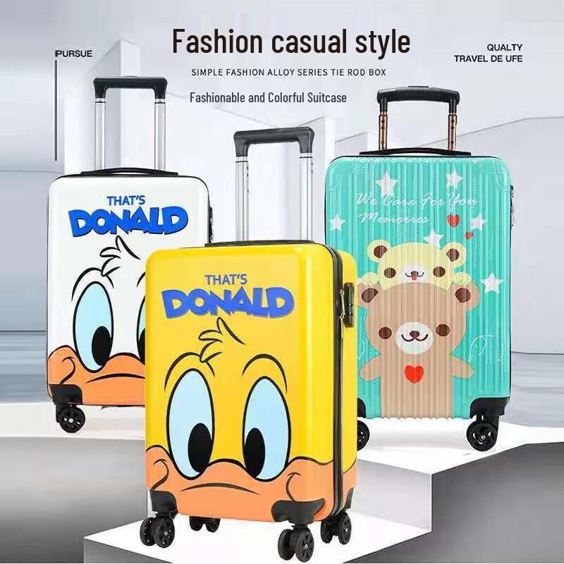 Trendy Graffiti Logo 20-inch Student Travel Suitcase