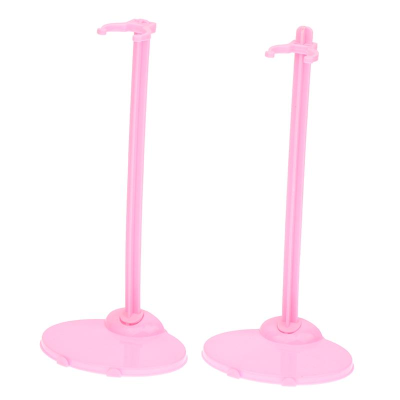 2Pcs Transparent Stand Support For Dolls Holding Clear Color Toy Figure Display Holder 1/6 Doll Prop Up Mannequin Model