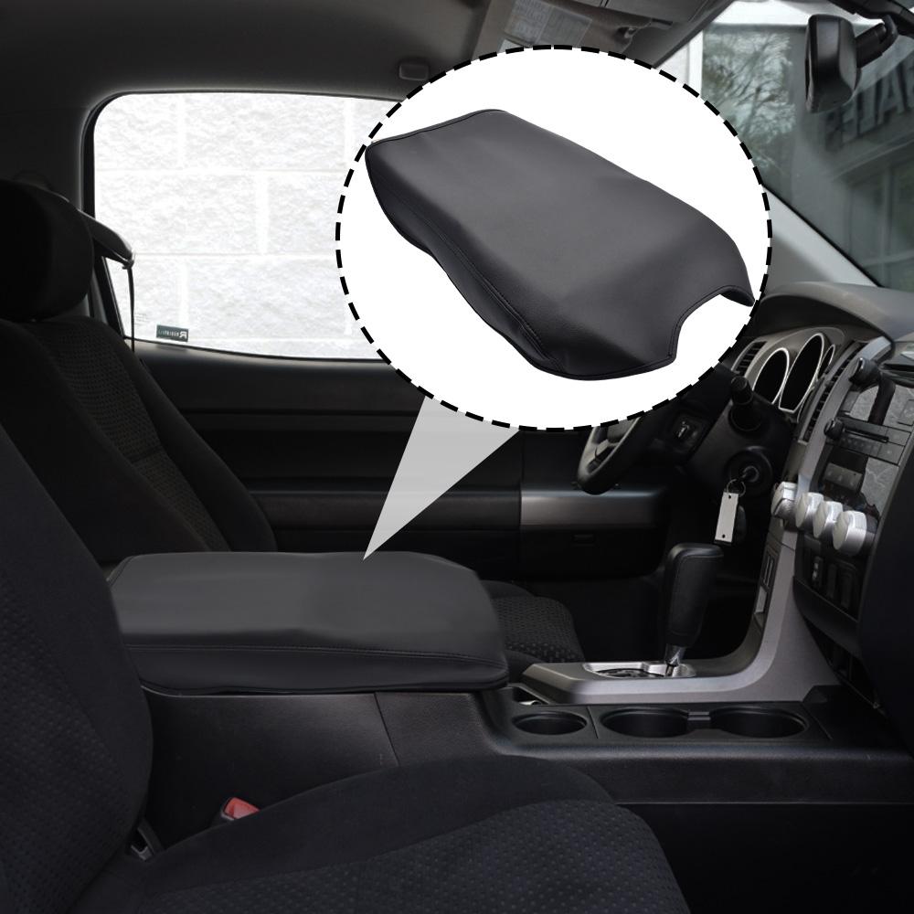 Чехол-накладка на подлокотник автомобиля для Toyota Tundra 2007-2013 и Sequoia 2008-2025, кожаный защитный коврик на центральную консоль, автомобильные аксессуары