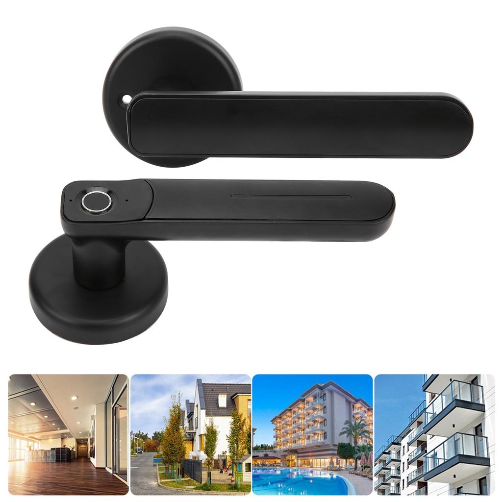 Умный дверной замок с отпечатком пальца электронный биометрический с аварийным ключом для компании Apartment Residence