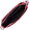 Женская сумка среднего размера на три отделения из натуральной кожи VINTAGE Bag 22803 Красный