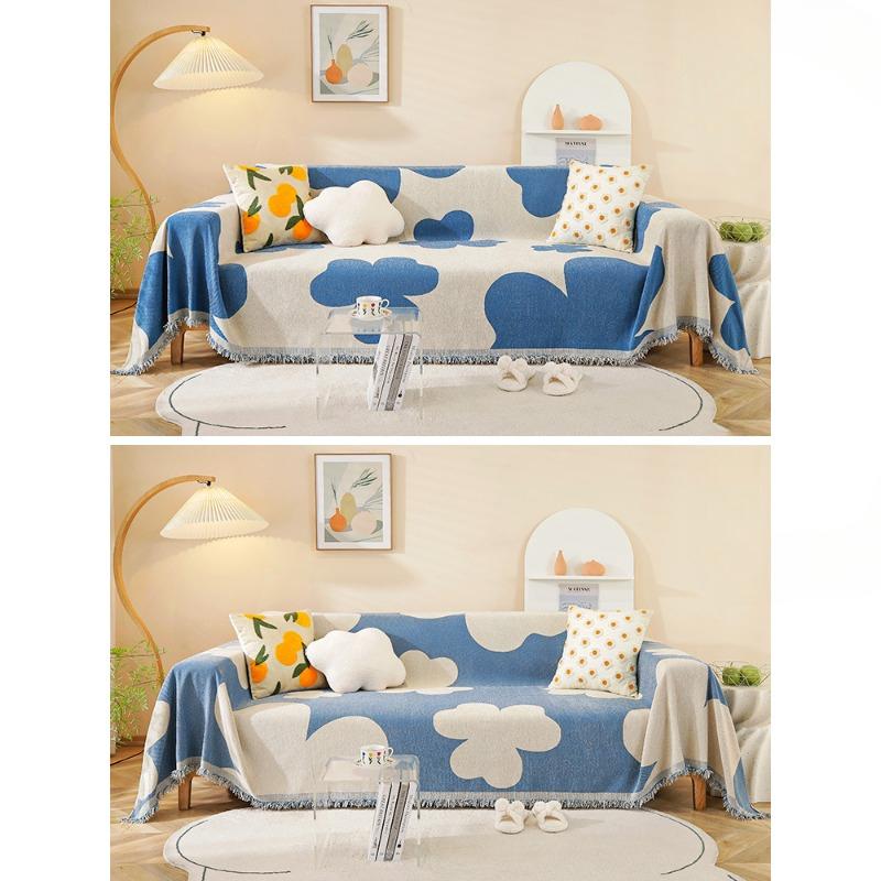 Светлый роскошный чехол для дивана из синели, универсальный тканевый чехол на четыре сезона, простой, современный, универсальный, универсальный чехол для дивана, высококачественный чехол, полотенце