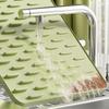 Tilted Design Silicone Drain Pad Non-Slip Water Drip Catcher Countertop Drain Tray  Hot Pots Pans